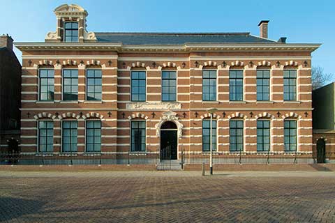 Monumentale pand aan het Kloosterplein in Breda